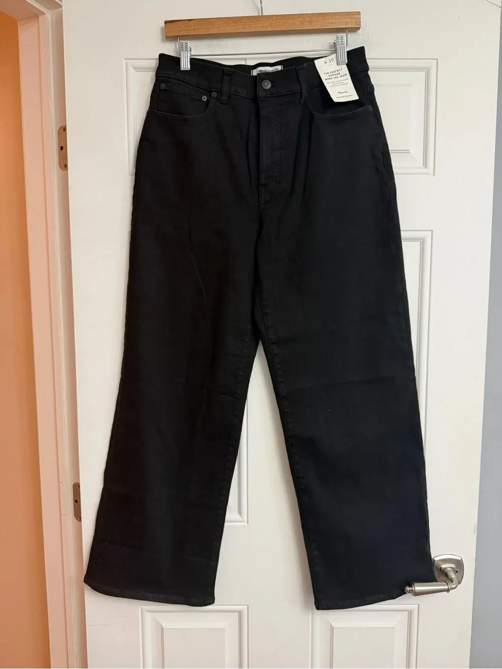 Madewell  The Perfect Vintage Wide-Leg Jean NWT Size 30